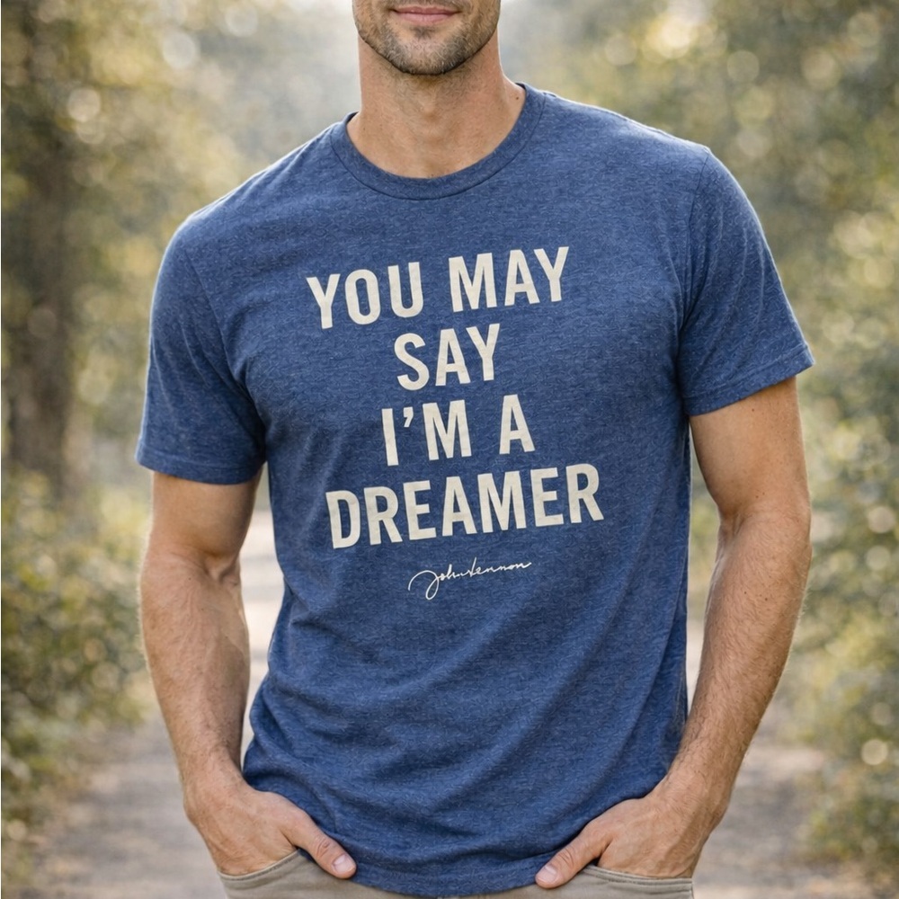 328. Dreamer Navy Blue Men's Shirt